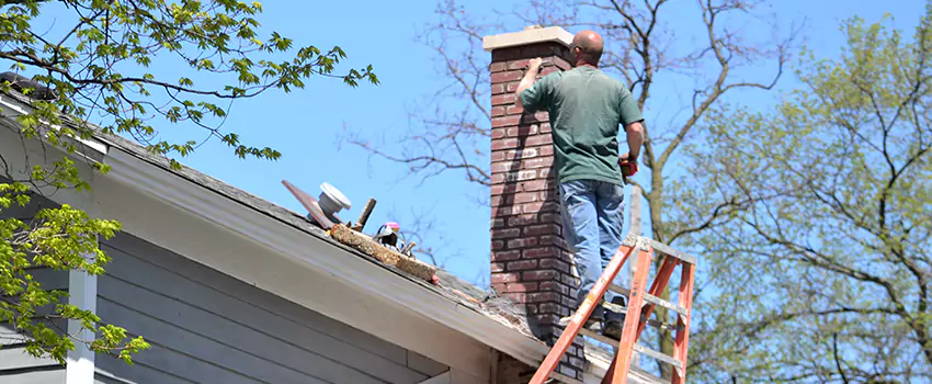Vinyl and PVC Chimney Flashing Installation in Hot Springs, AR