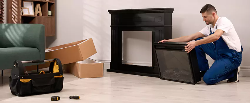 Old Rusted Metal Fireplace Repair And Replacement in Hot Springs, AR